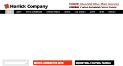 Desktop Screenshot of horlick.com